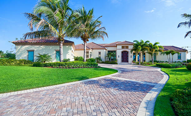 Permeable Paver Driveway in Ponce Inlet, FL